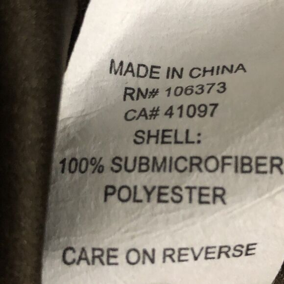 Zero Restrictions Vest Mens XL Snap Button Microsuede Perfomance Golf US Open - Picture 11 of 13